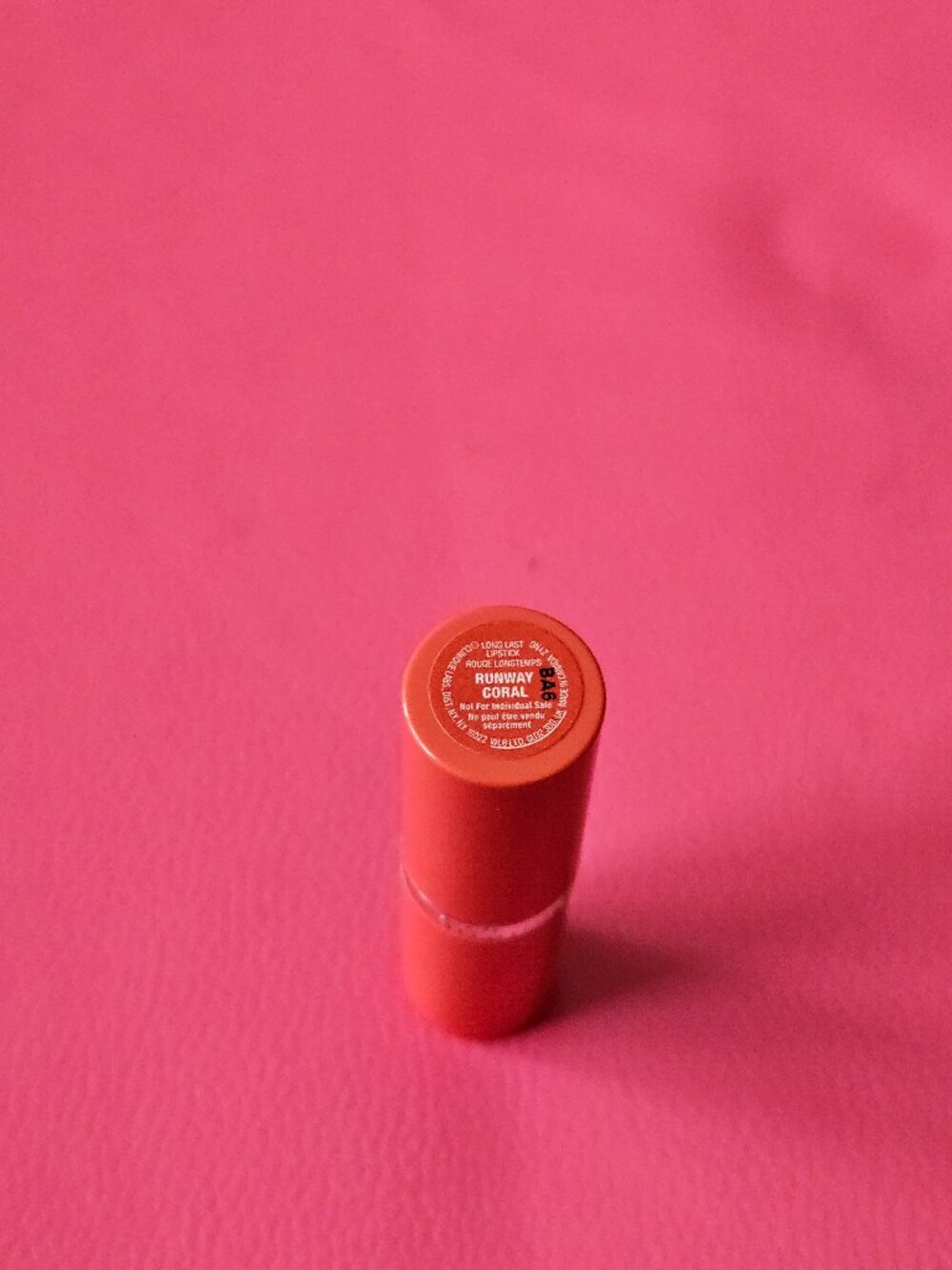 Clinique Long Last Lipstick 0A Runway Coral Full Size Discontinued